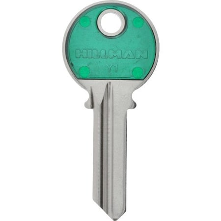 Hillman HILLMAN ColorPlus Traditional Key House/Office Key Blank Single 86251